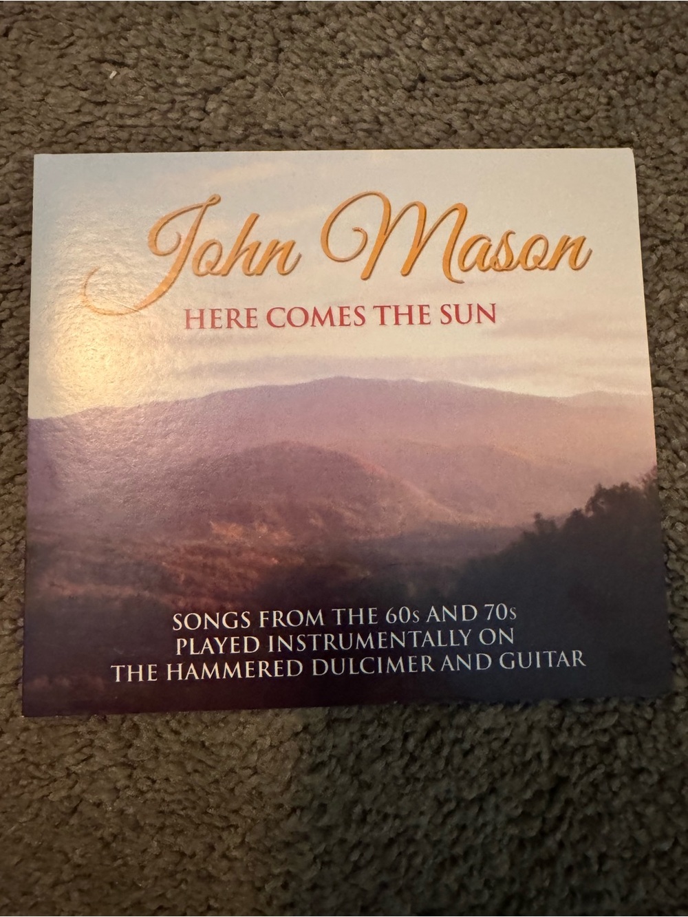 Here Comes The Sun cd- John Mason